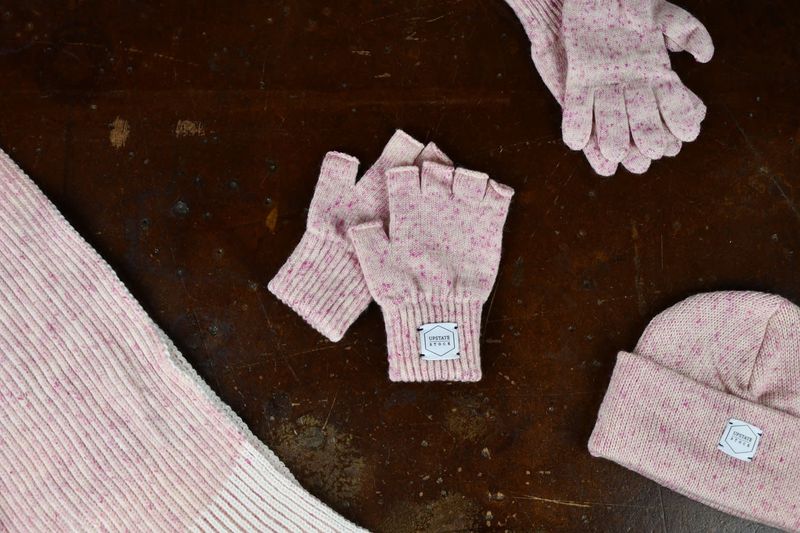 Upstate Stock Fingerless Cherry Blossom with Natural Deerskin