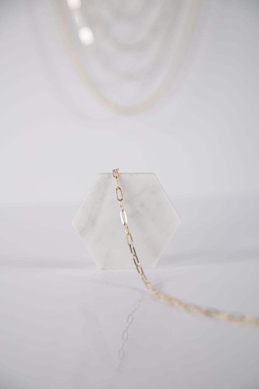 Lonewolf Ary Chain Necklace 14K Gold Fill 15”-20”