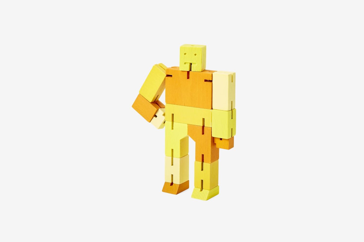 Areaware Cubebot Capsule Collection Micro Yellow Multi