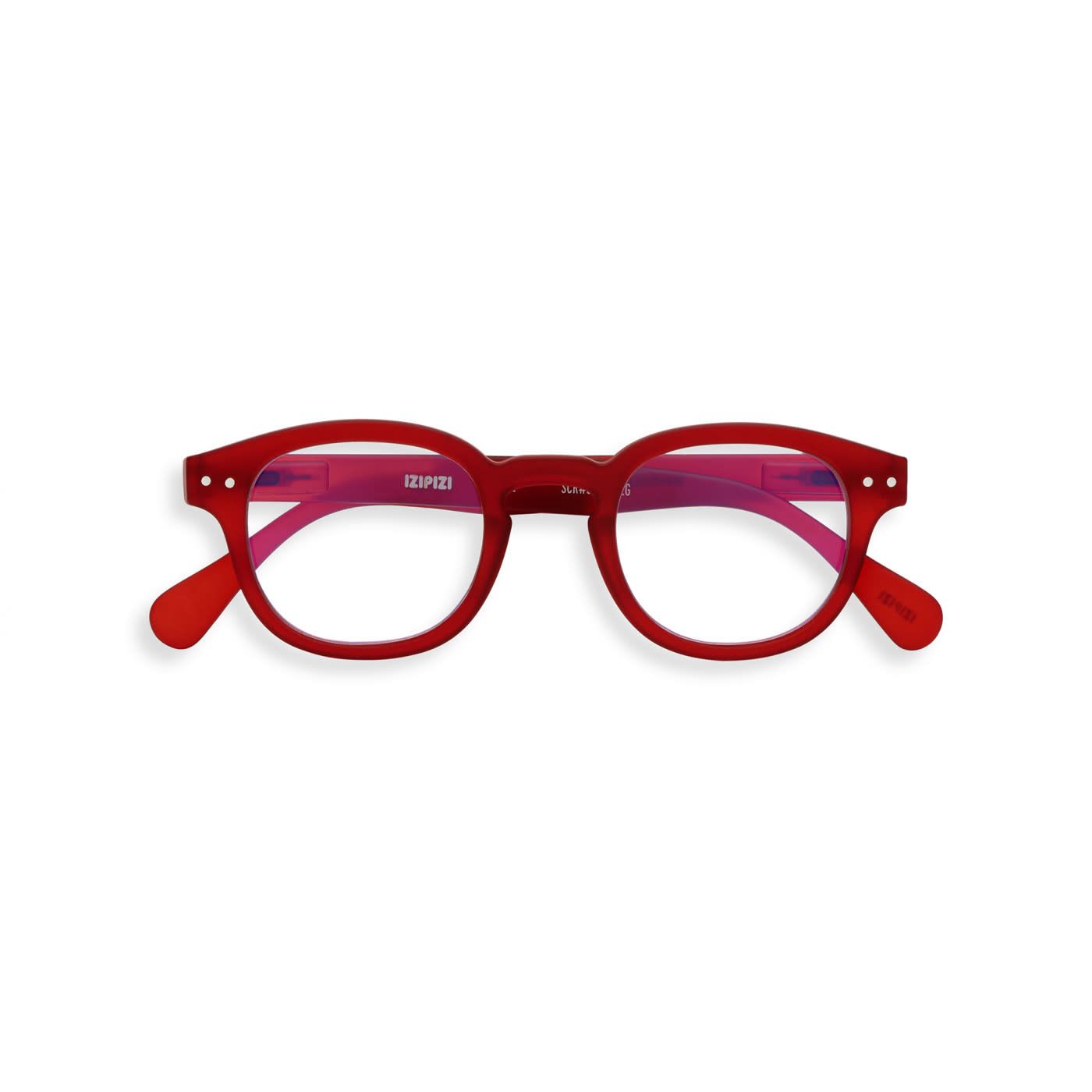 Izipizi Screen Glasses C Retro  Red