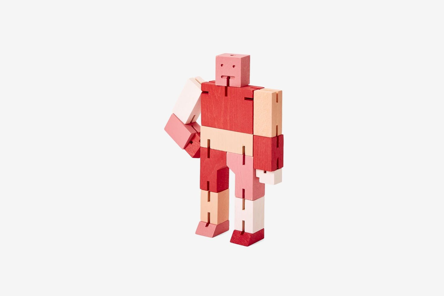 Areaware Cubebot Capsule Collection Micro Red Multi