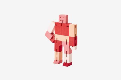 Areaware Cubebot Capsule Collection Micro Red Multi