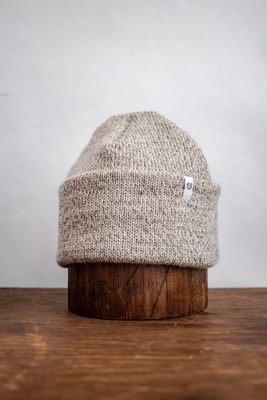 Upstate Stock 11&quot; Beanie Wool/Nylon USA Oatmeal