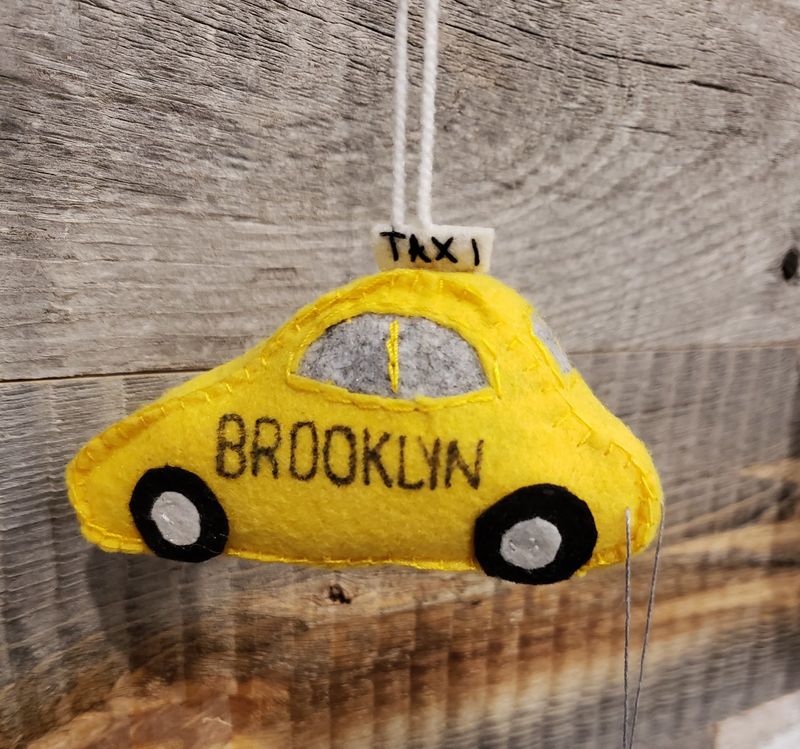Taxi Brooklyn Ornament