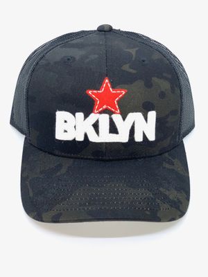 BKLYN Trucker Hat Print Camo