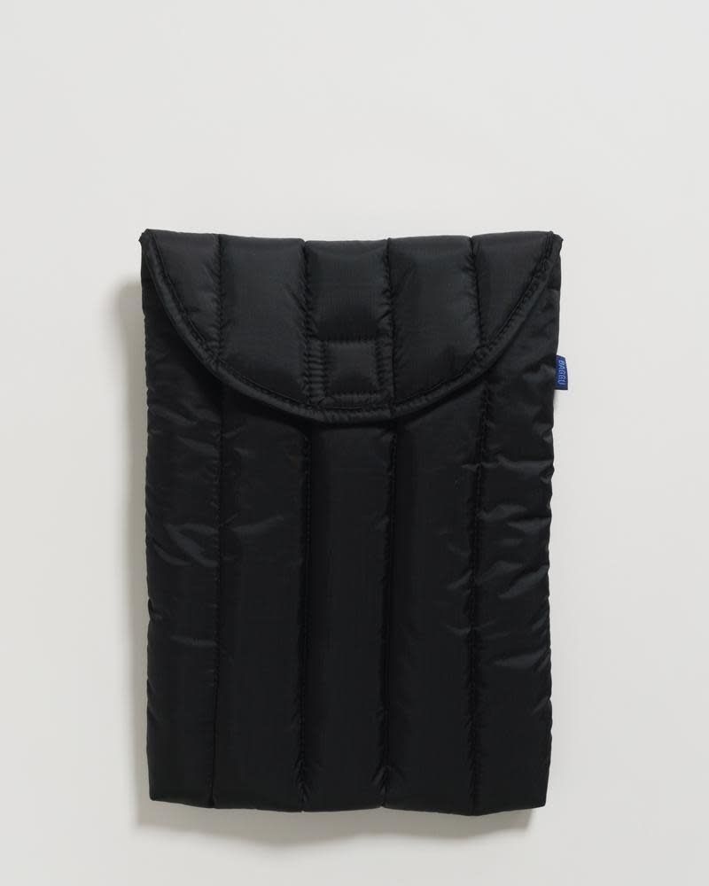 Baggu Puffy Laptop Sleeve  Black 13&quot;/14&quot;