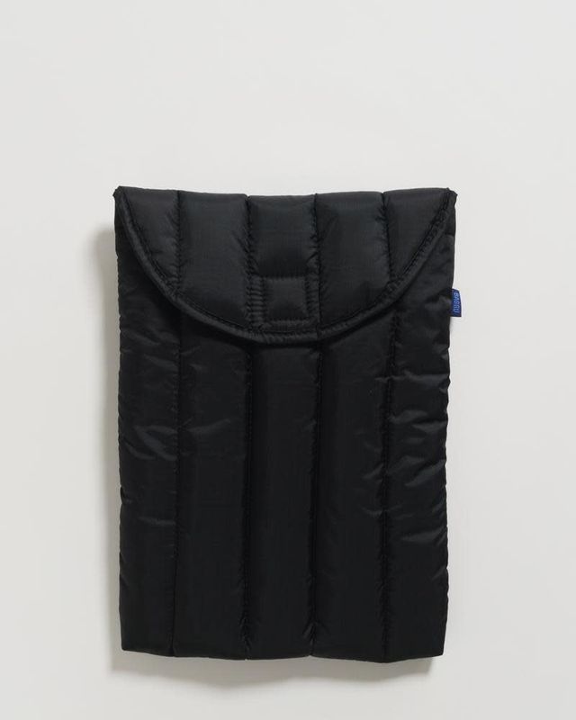 Baggu Puffy Laptop Sleeve  Black 13&quot;/14&quot;