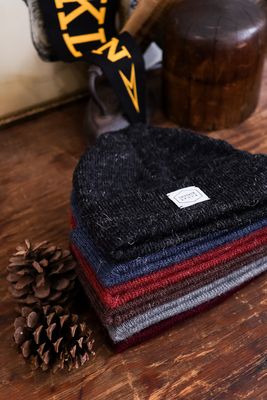 Upstate Stock Mohair Beanie  Black