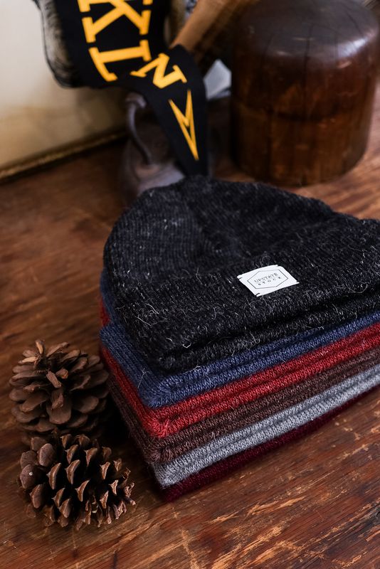 Upstate Stock Mohair Beanie  Black