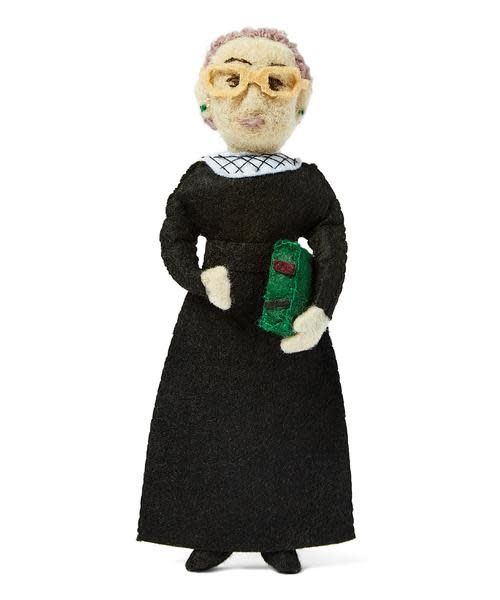 Ruth Bader Ginsberg Felt Ornament