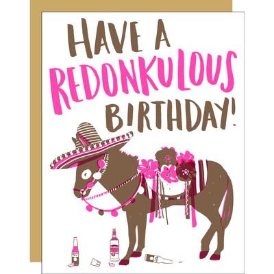Redonkulous Birthday