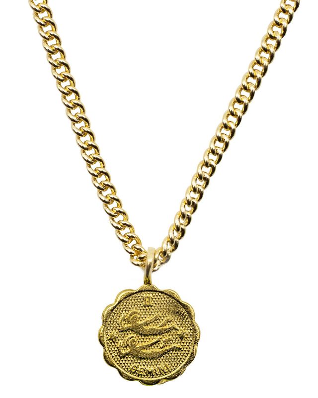 14k Gold Plated Zodiac Necklace