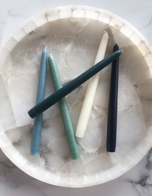 Botanica Zodiac Water Taper Candles Set of 5 x 10&quot;