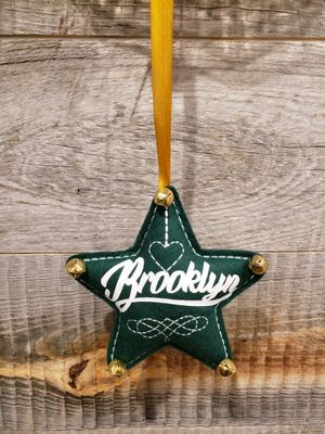 Star Green Brooklyn Ornament