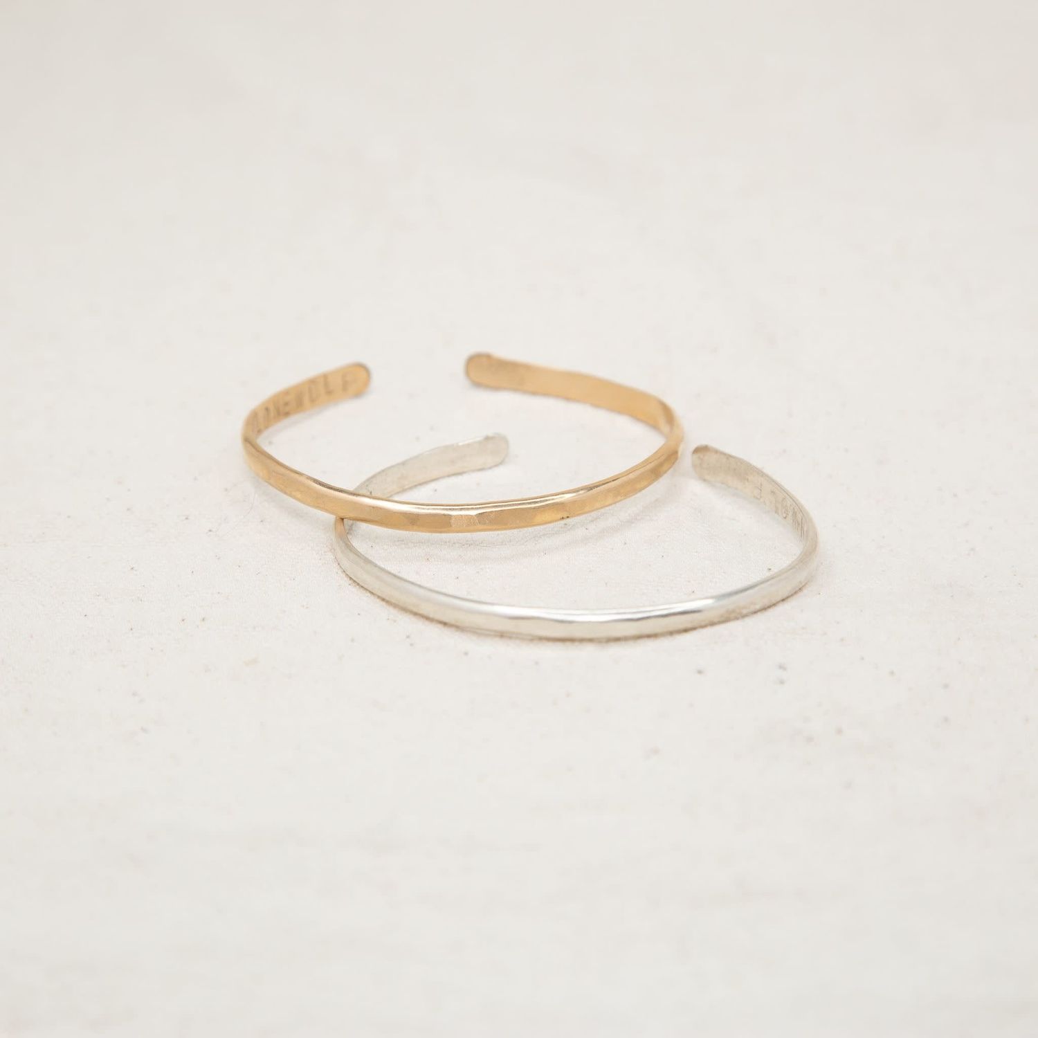 Lonewolf Single Cuff Bracelet 14K Gold Fill