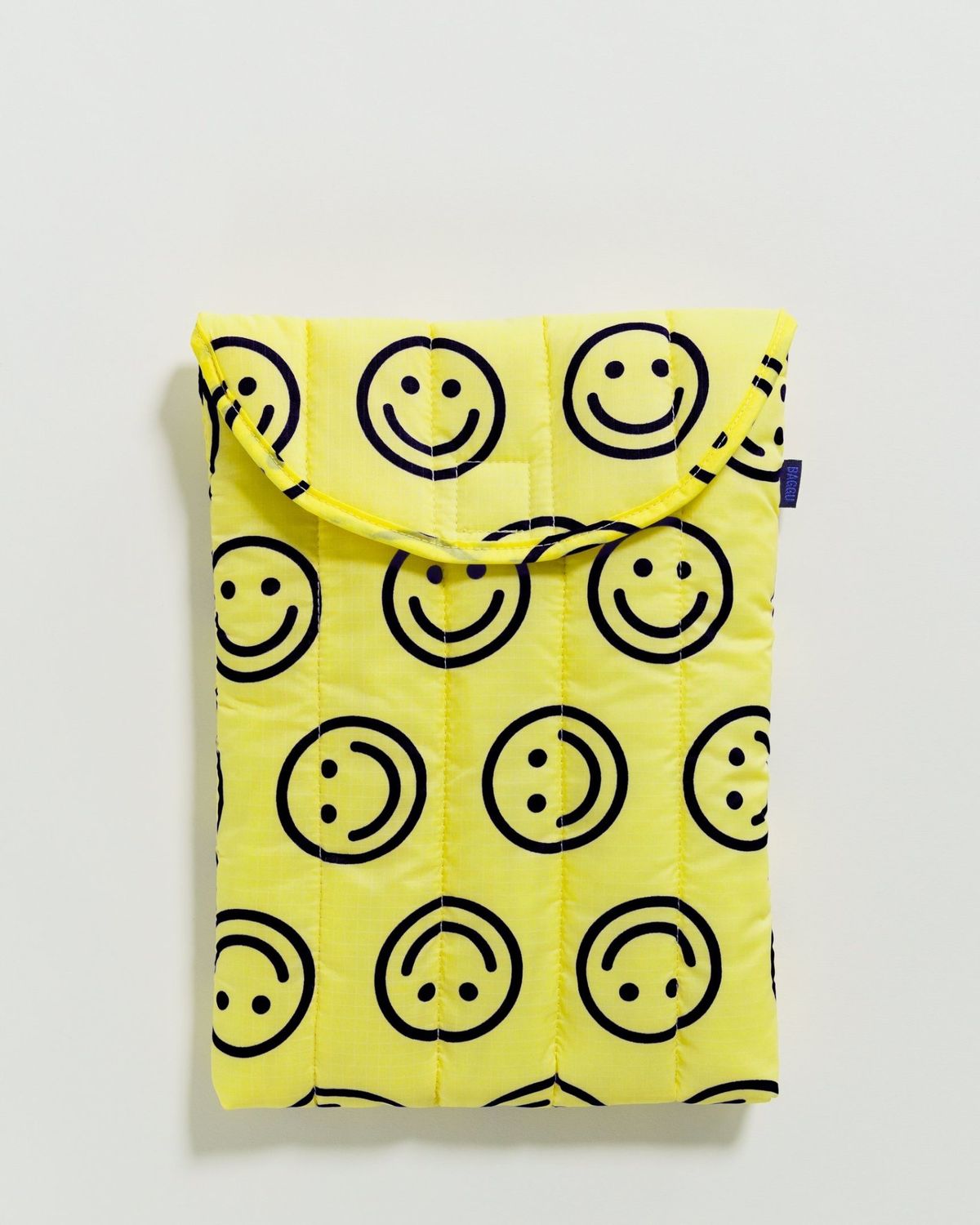 Baggu Puffy Laptop Sleeve Happy Yellow 13&quot;/14&quot;