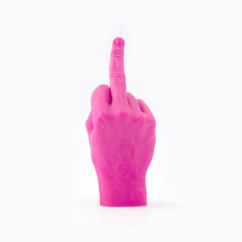 CandleHand &quot;Fcuk You&quot; Pink