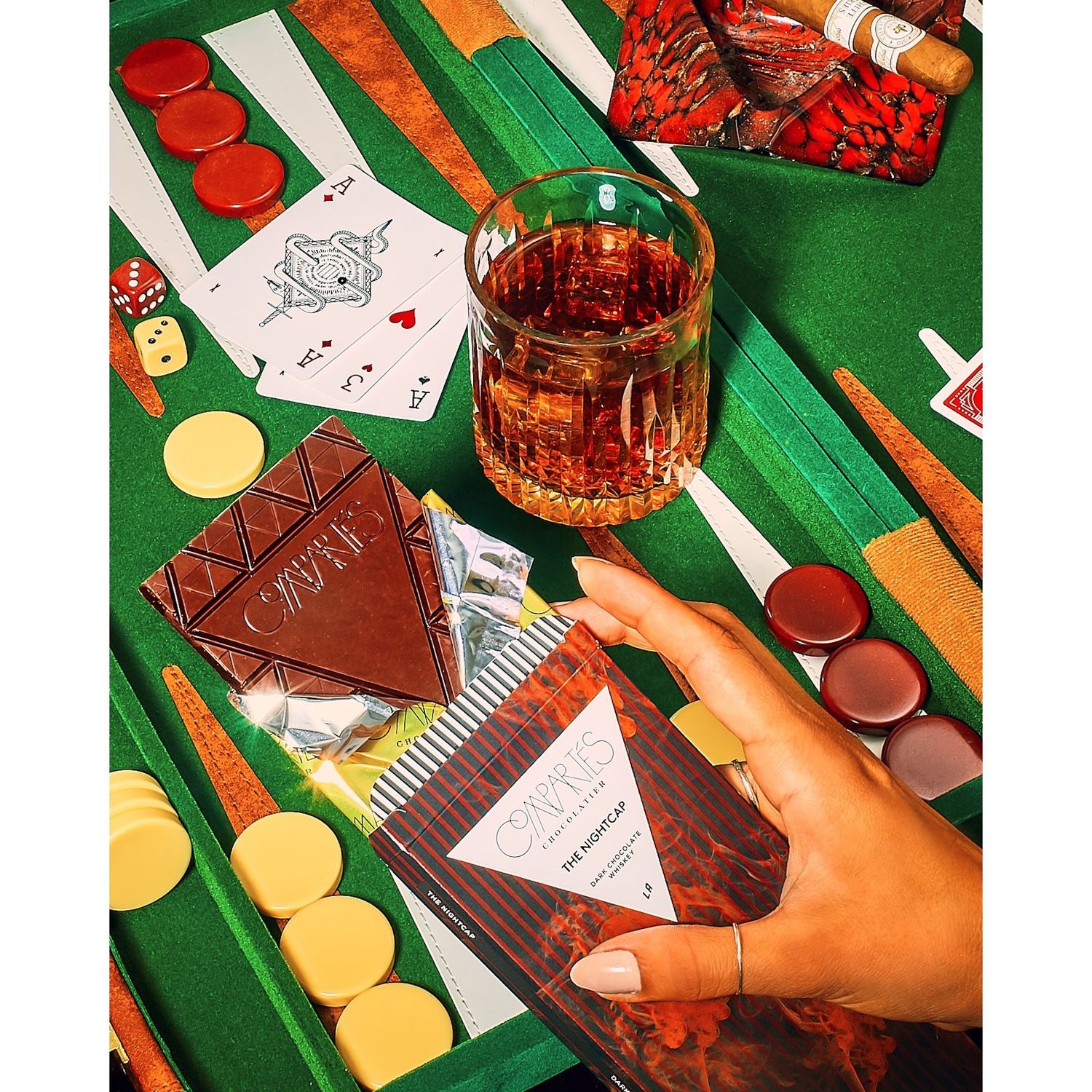Nightcap Whisky Dark Chocolate Bar