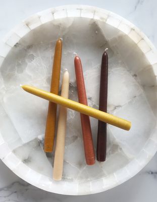 Botanica Zodiac Earth Taper Candles Set of 5 x 10&quot;