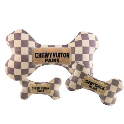 Checker Chewy Vuiton Bone