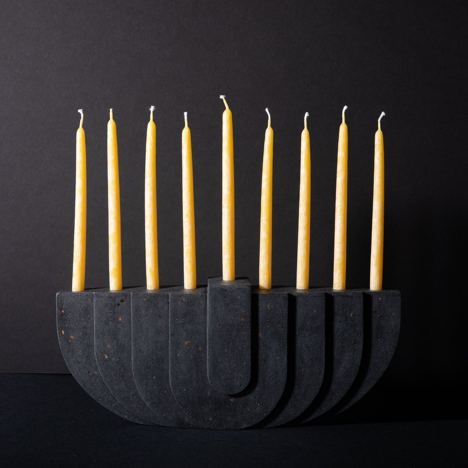Pretti Cool Menorah Black Terrazzo