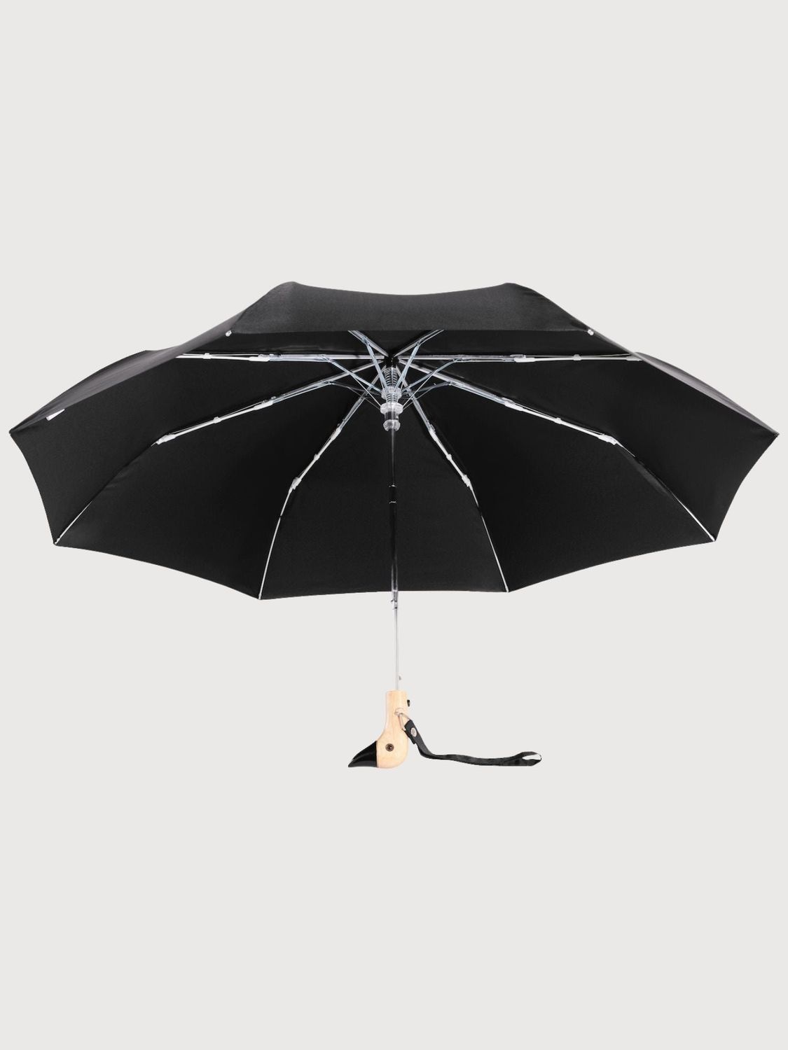 Original Duckhead Black Compact Umbrella