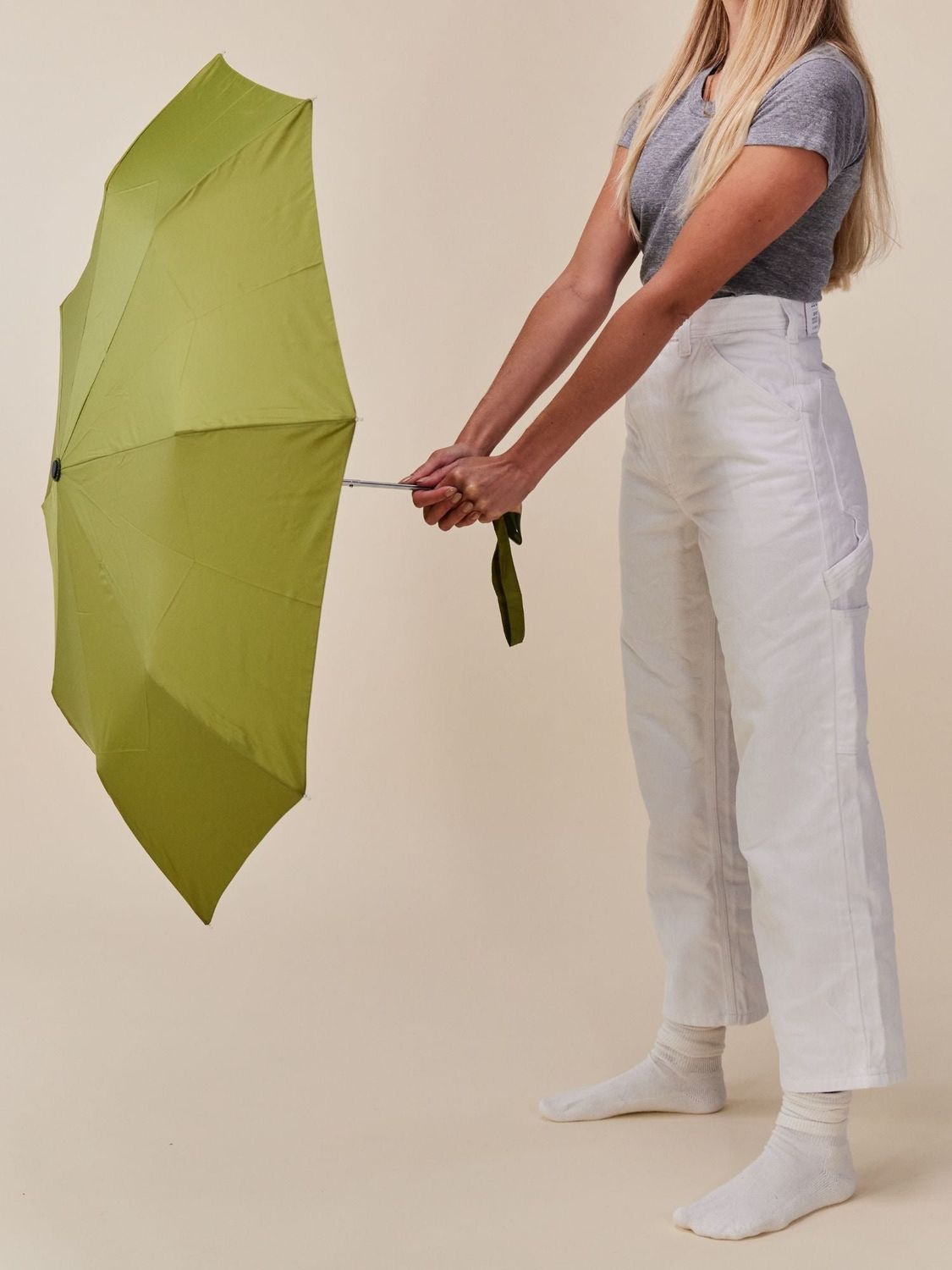 Original Duckhead Olive Compact Umbrella