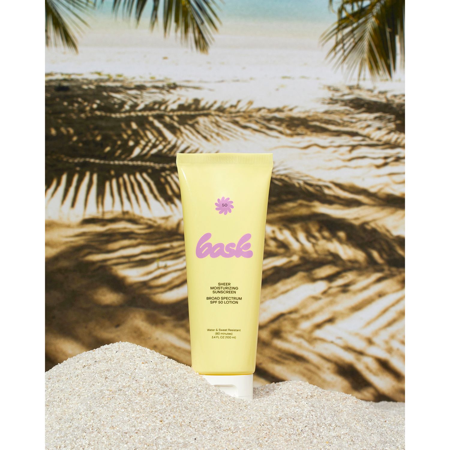 Bask Sunscreen SPF 50 Lotion