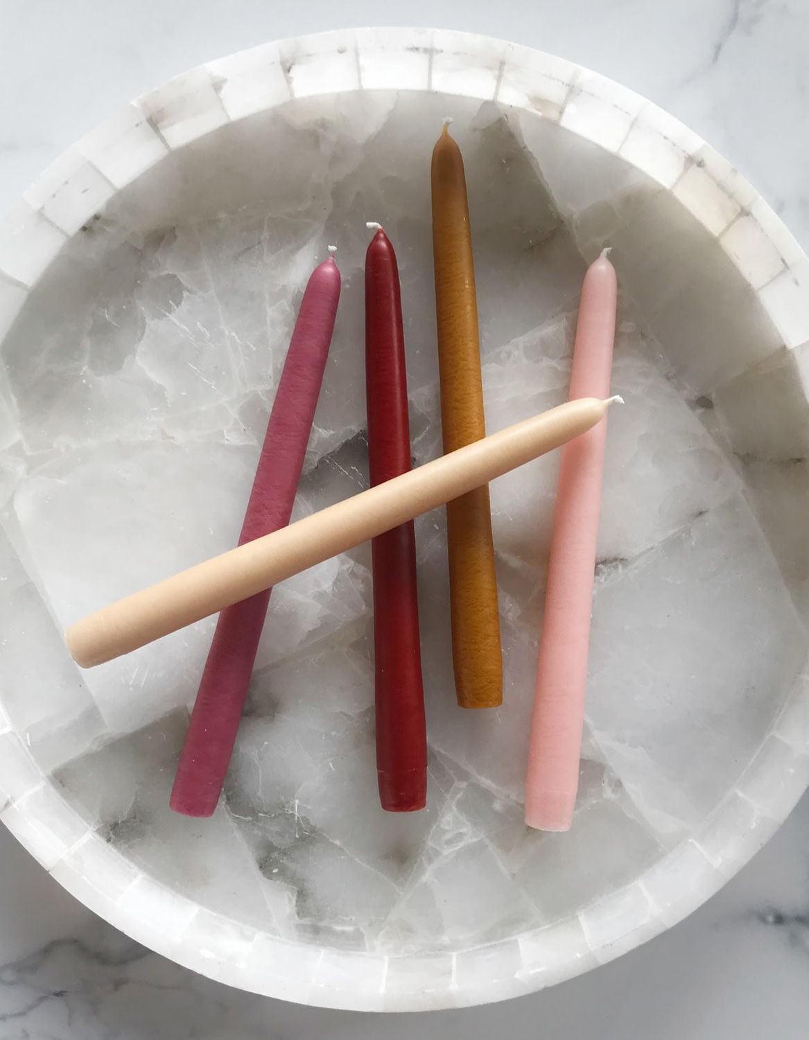 Botanica Zodiac Fire Taper Candles Set of 5 x 10&quot;