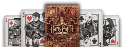 Harry Potter Red (Gryffindor) Playing Cards