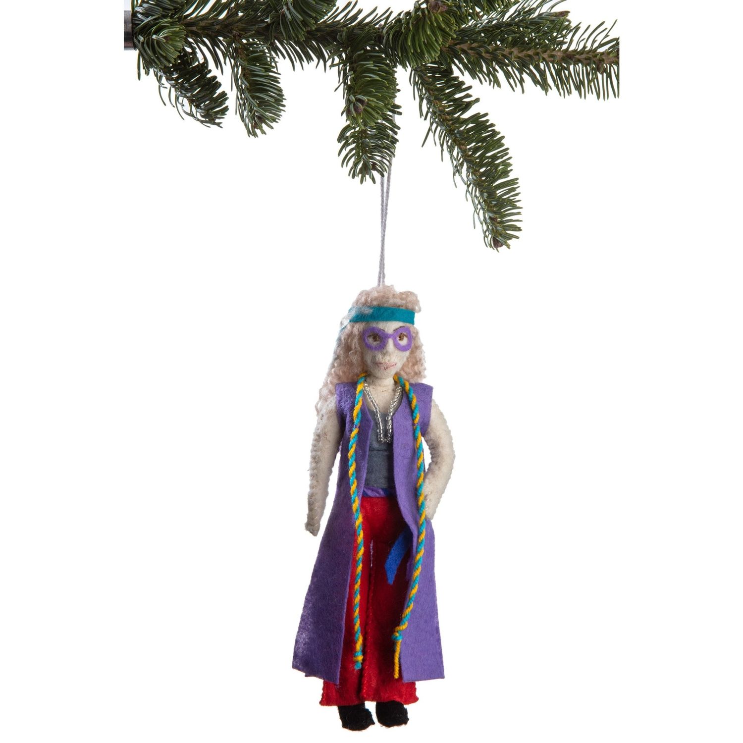 Janis Joplin Felt Ornament