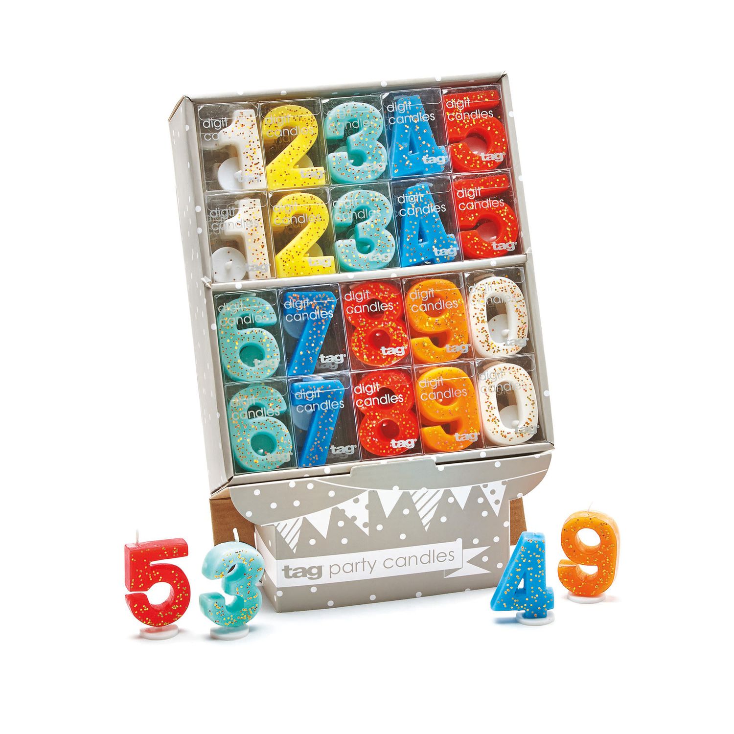 Tag Party Candles 