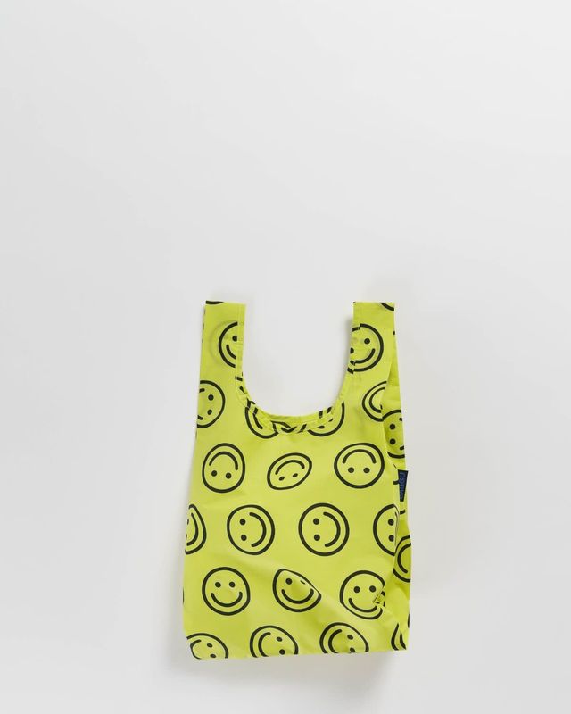 Baggu Reusable Bag Baby Yellow Happy