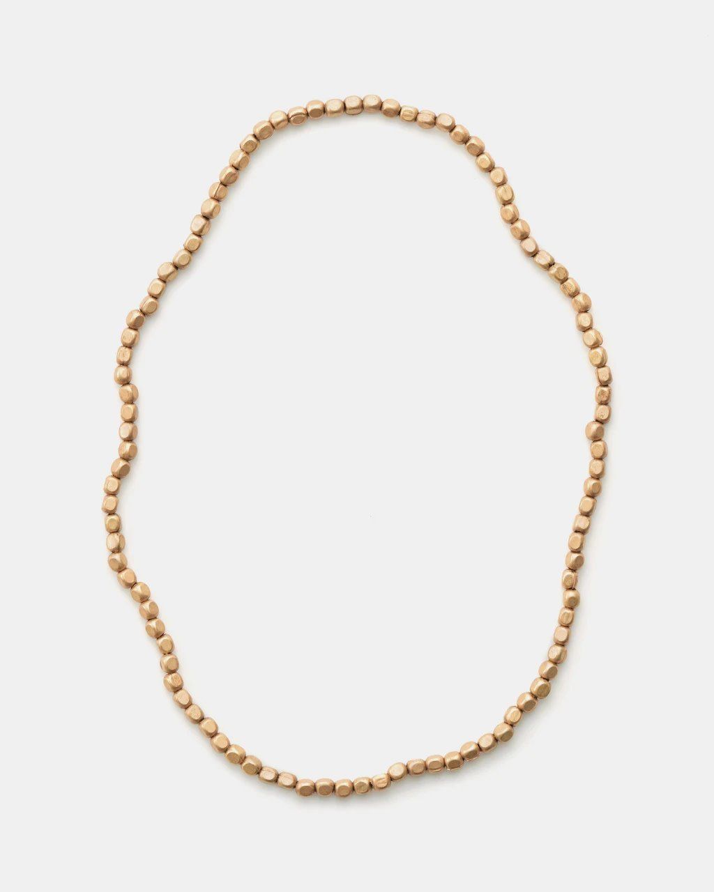 Brass Beads Necklace - Short