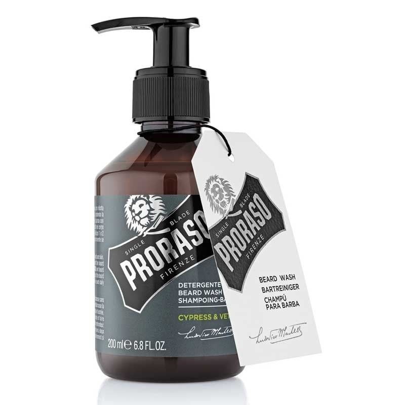 Proraso Beard Wash Cypress &amp; Vetyver 6.8 oz / 200ml