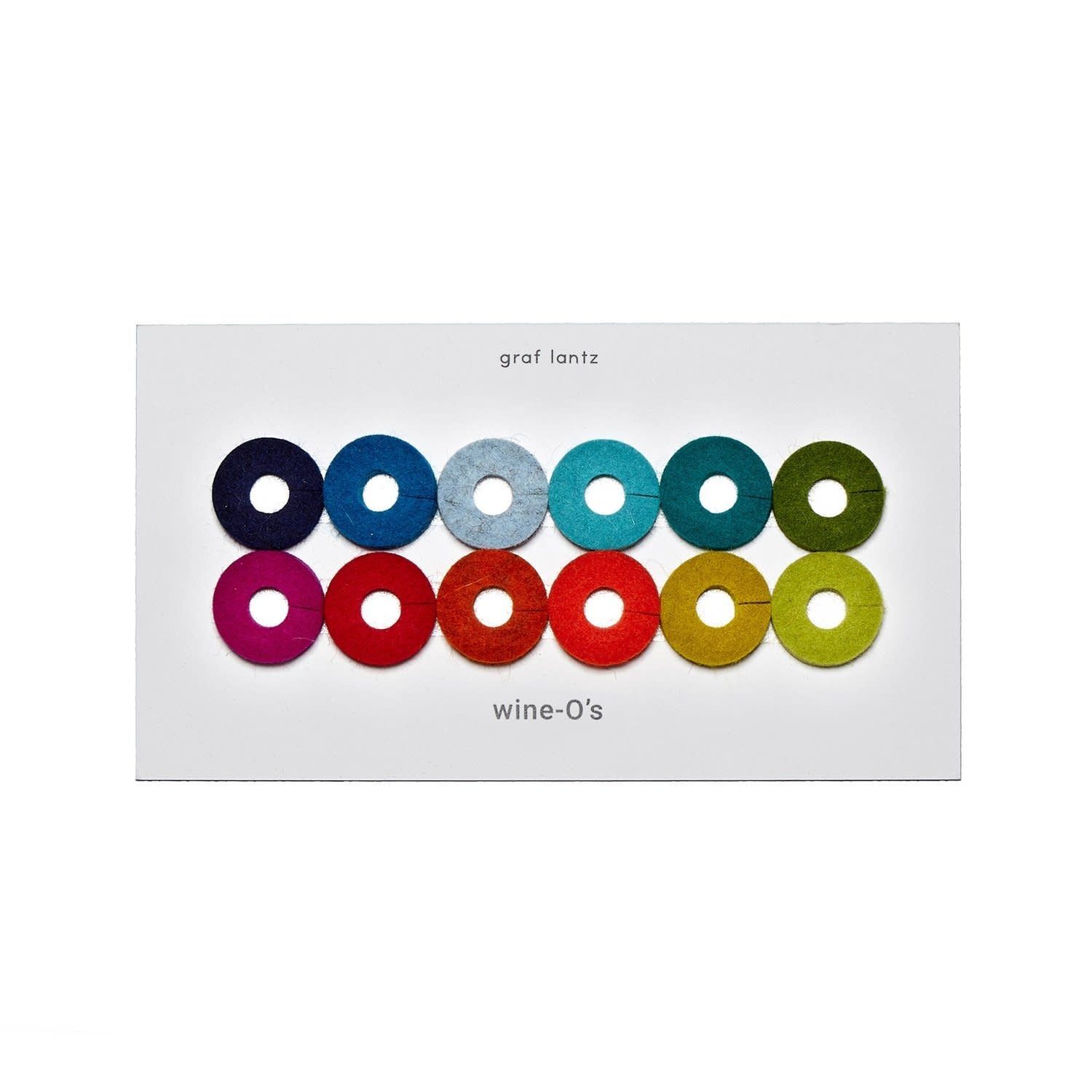 Graf &amp; Lantz Wine-O&#39;s Mix 12pc Rainbow