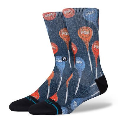 Stance Socks Tootsie Pop Black