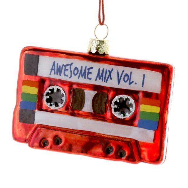 Awesome Mix Tape Red Ornament