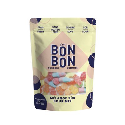 La boîte à bonbons Sour Mix Large