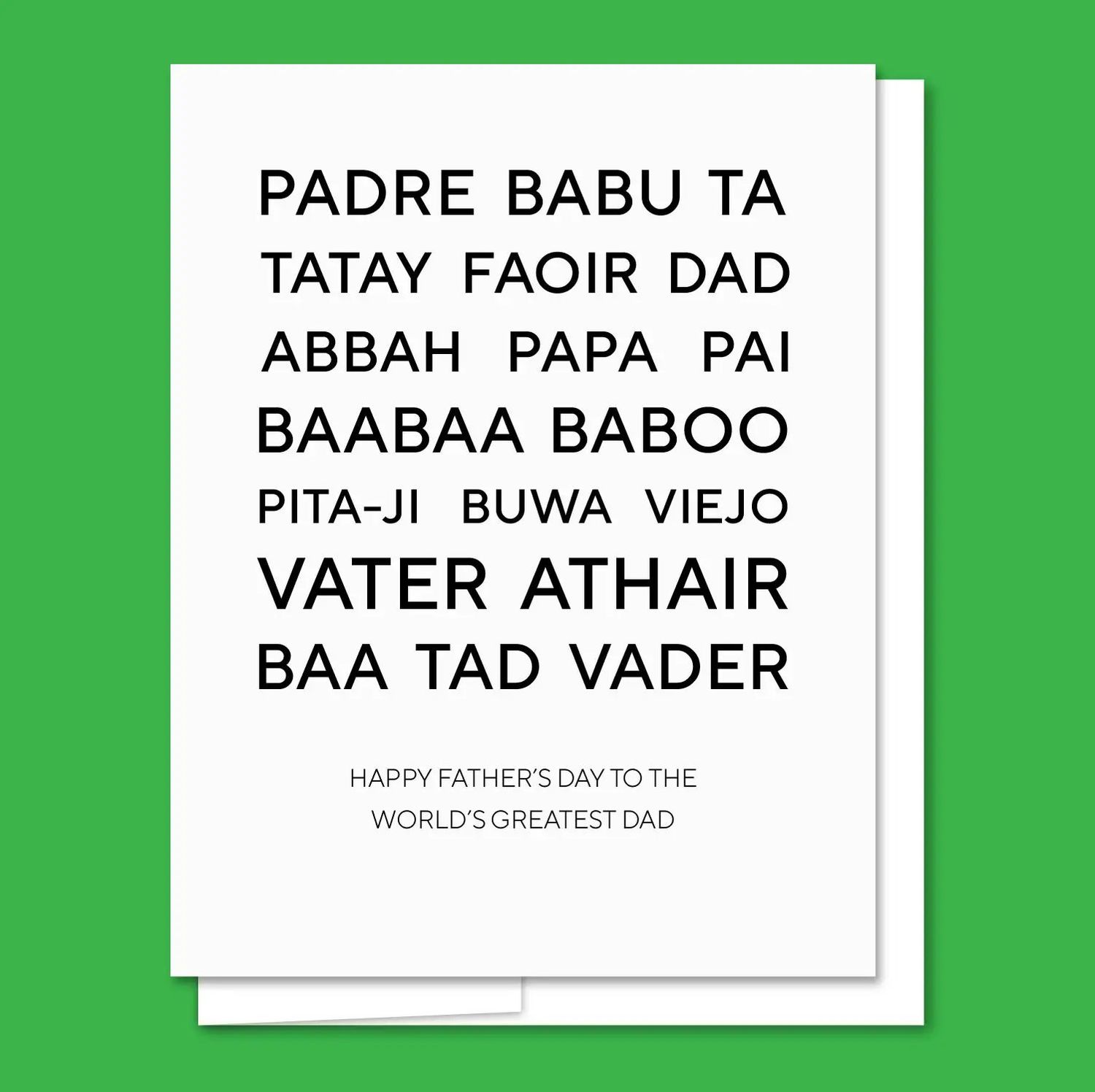 World&#39;s Best Dad - Father&#39;s Day