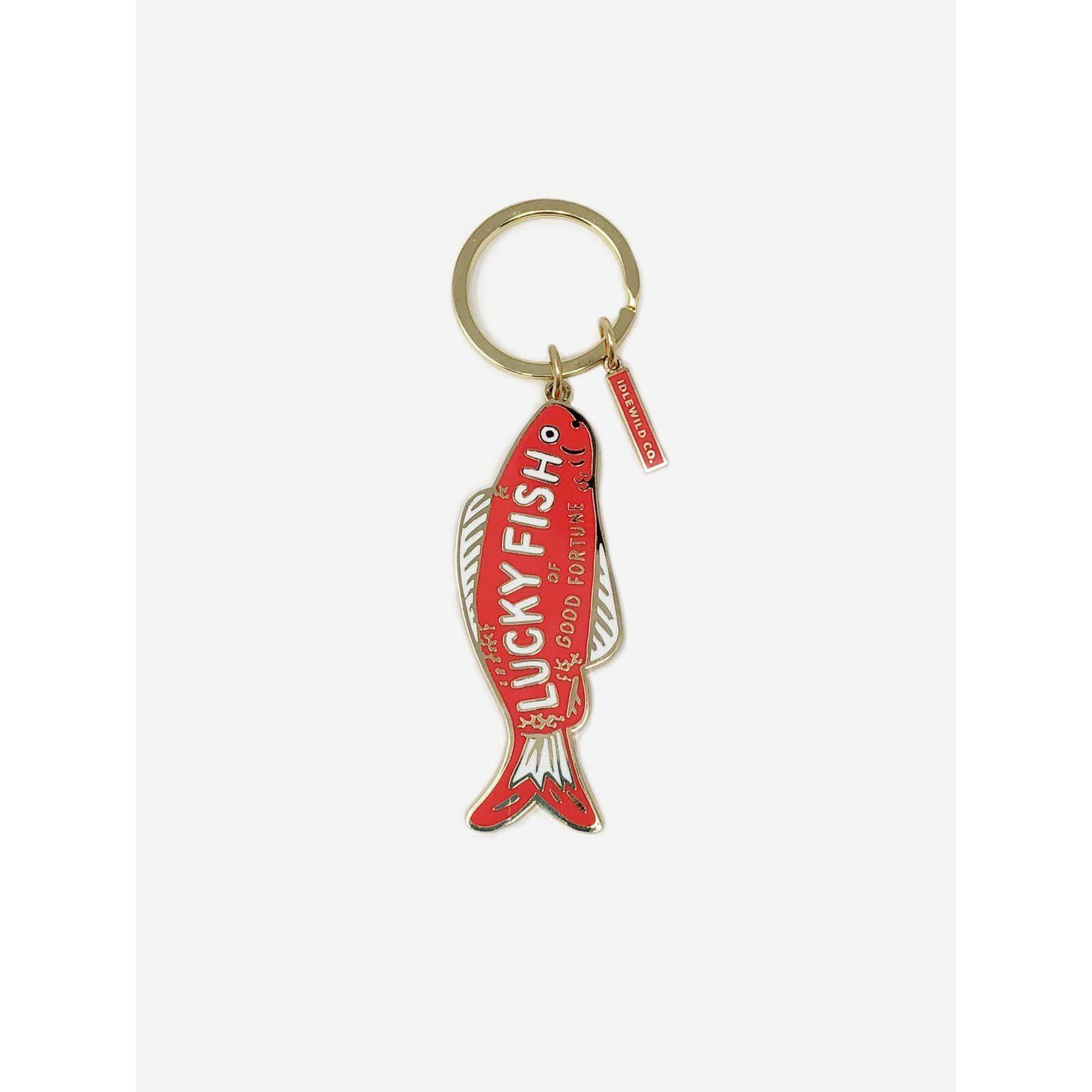 Idlewild Good Fortune Fish Keychain