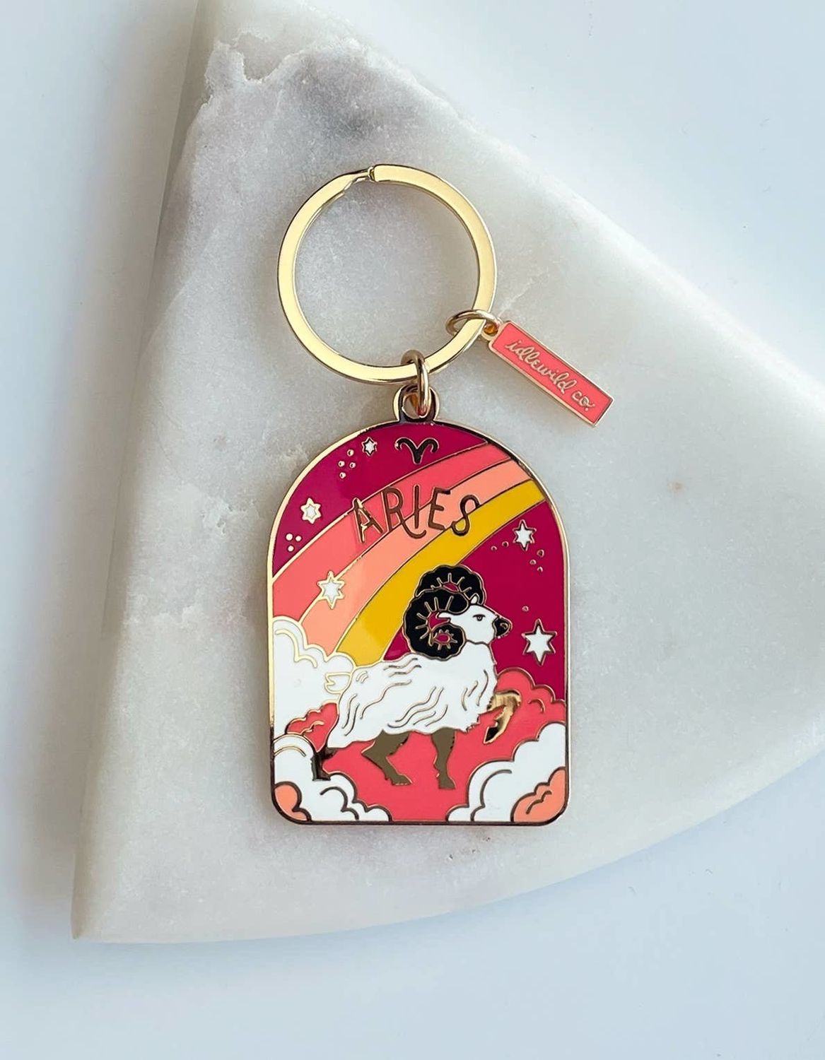 Aries Keychain