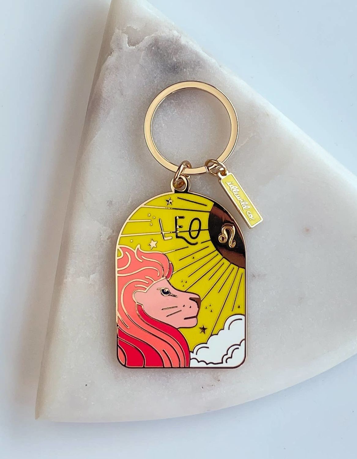 Leo Keychain