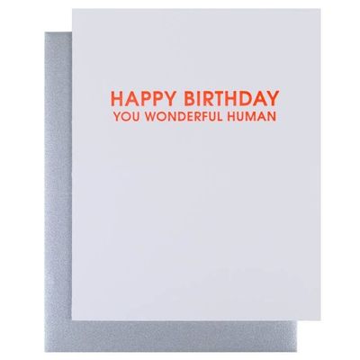 Wonderful Human Birthday
