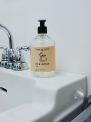 French Dry Goods Liquid Hand &amp; Body Soap Citrus 500 ML