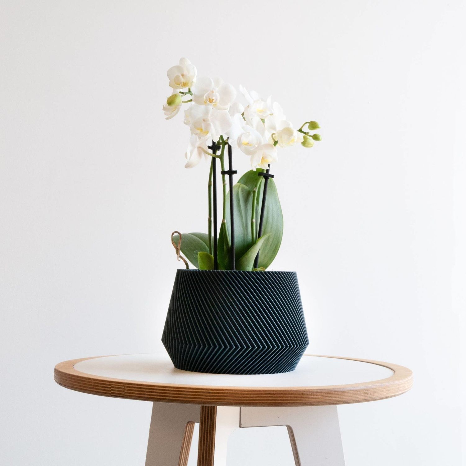 Minimum Design Oslo Indoor Planter Indigo Blue Large
