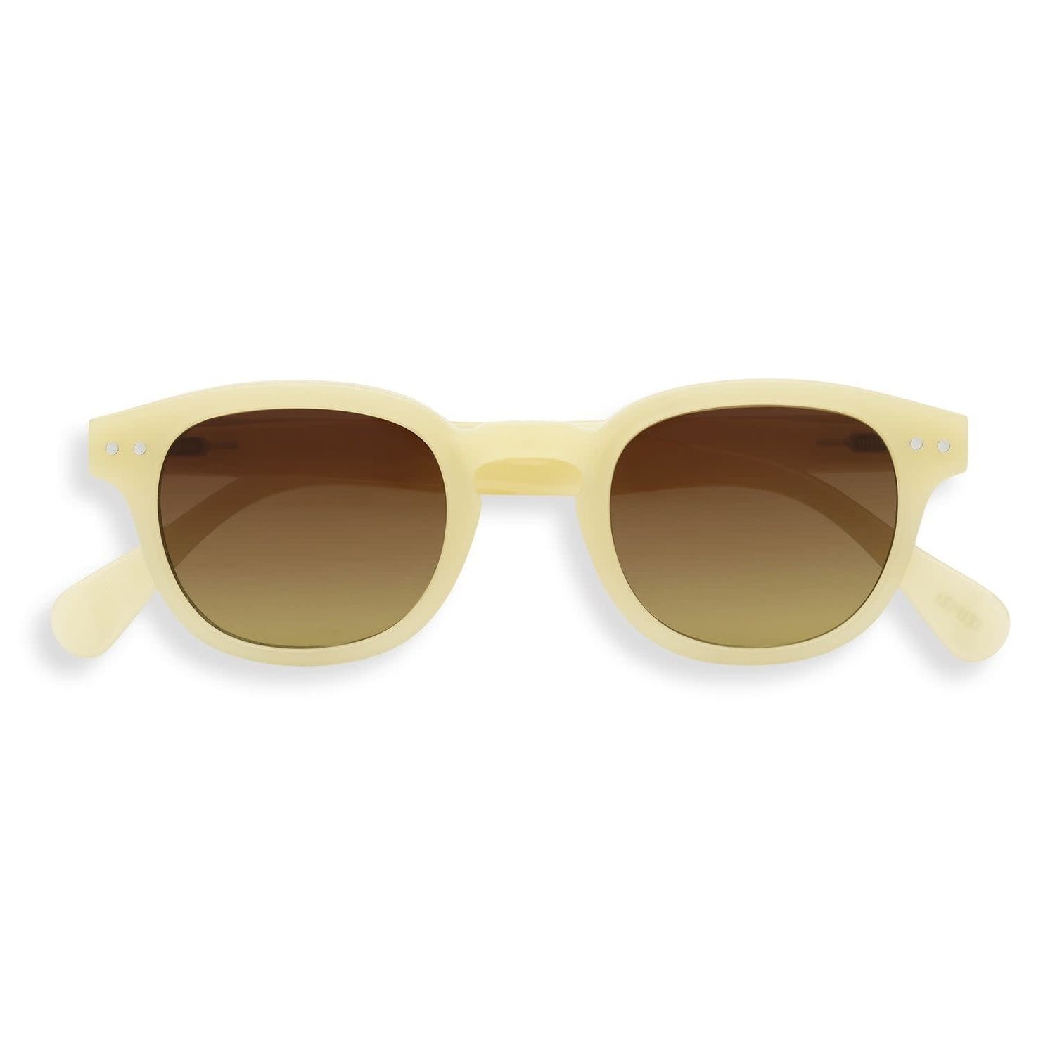 IZIPIZI Sun C Retro Glossy Ivory - - Limited Edition