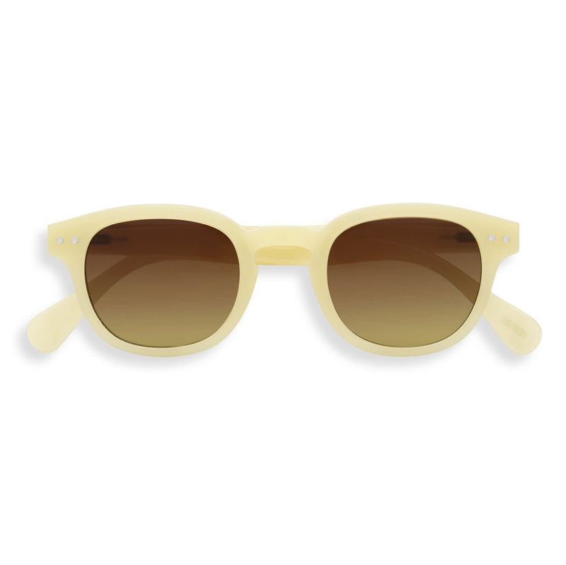 IZIPIZI Sun C Retro Glossy Ivory - - Limited Edition