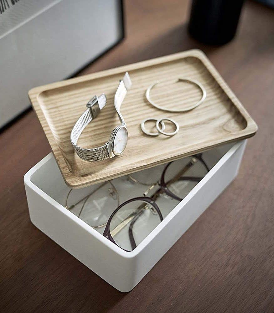Yamazaki Rin Accessory Box Polystone White