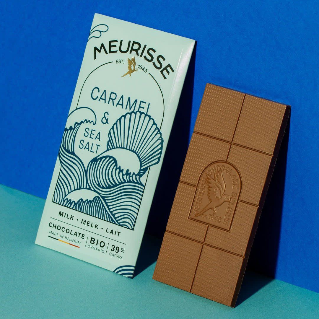 Meurisse Chocolate Caramel Sea Salt Milk Chocolate 39%